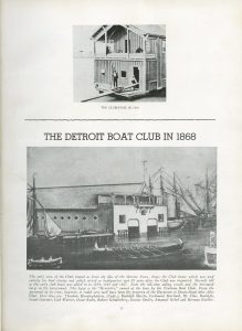 Detroit Boat Club in 1968